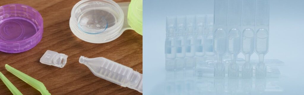 大部份人工淚水不適合配戴著隱形眼鏡時使用，如果一天使用超過4~6次，就應挑選不含防腐劑的人工淚液以免引發過敏反應。