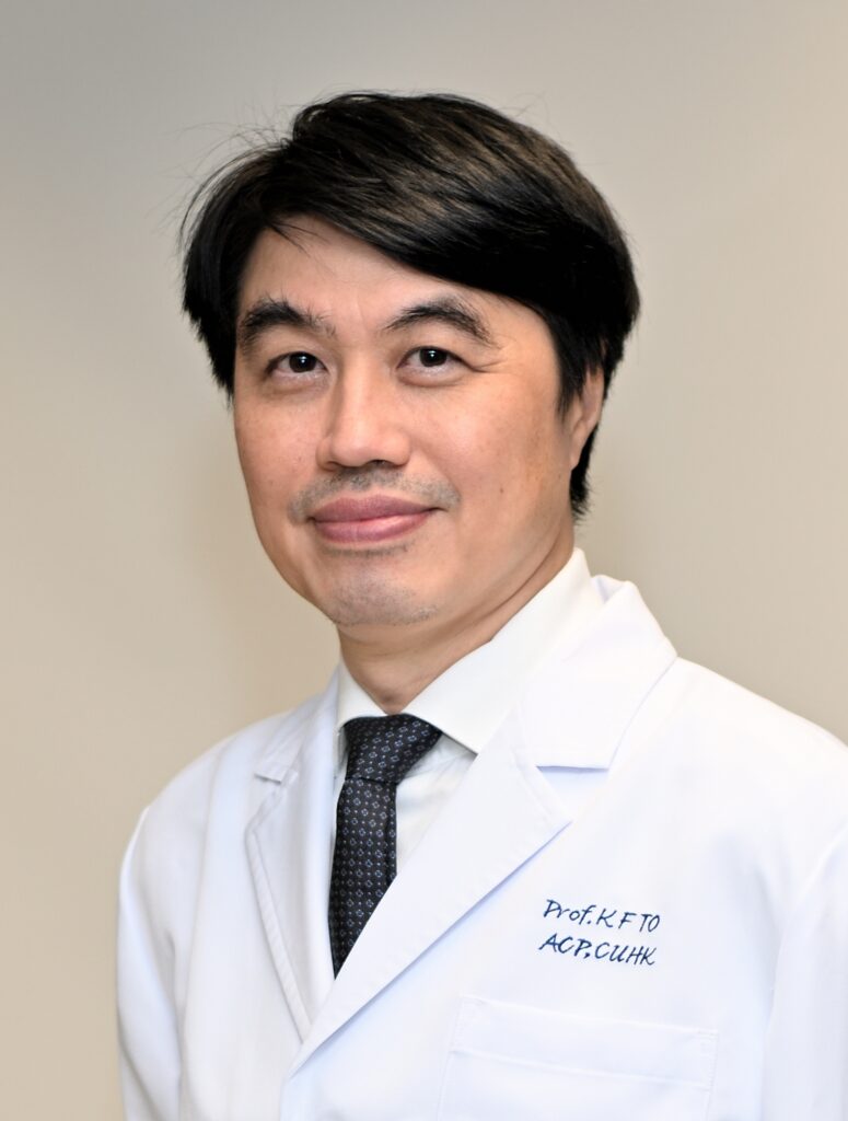 中大醫學院病理解剖及細胞學系系主任杜家輝教授
