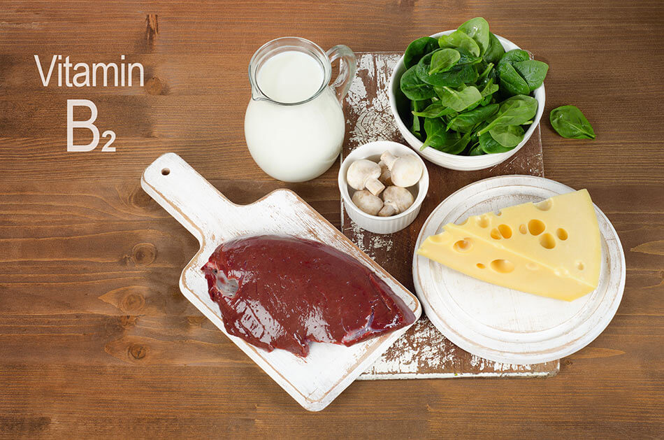 有研究指維他命 B2 可改善偏頭痛。