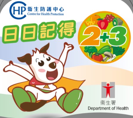 「日日記得2+3」究竟有幾多人每日都食到2份水果3份蔬菜？