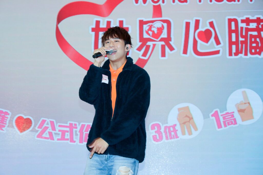 ANSONBEAN大談健身心得，鼓勵大家謹記均衡飲食、經常運動兩大原則，健身又能健心。