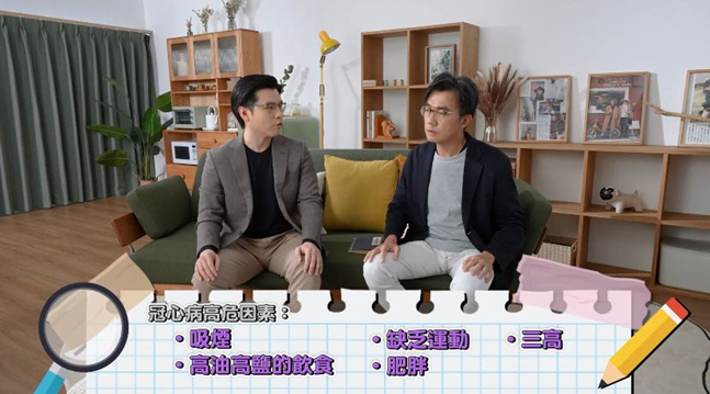 ▲冠心病的高危因素