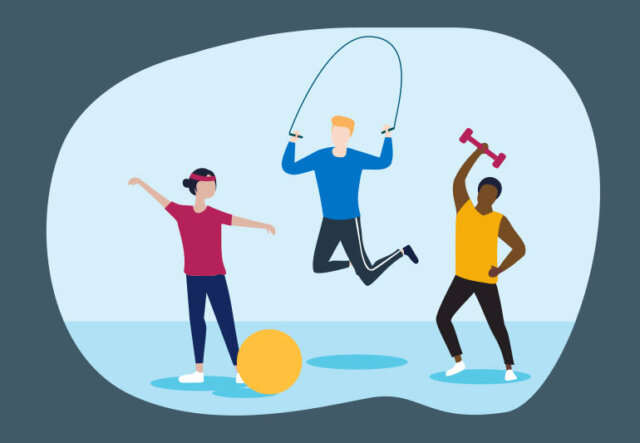 適量運動 強心健體